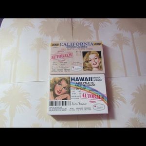 The Balm set of Two Face Palettes